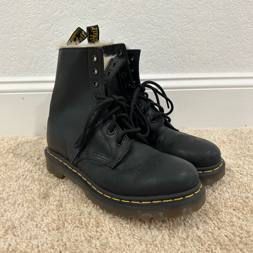 Dr. Martens Serena Fur Lined Boots